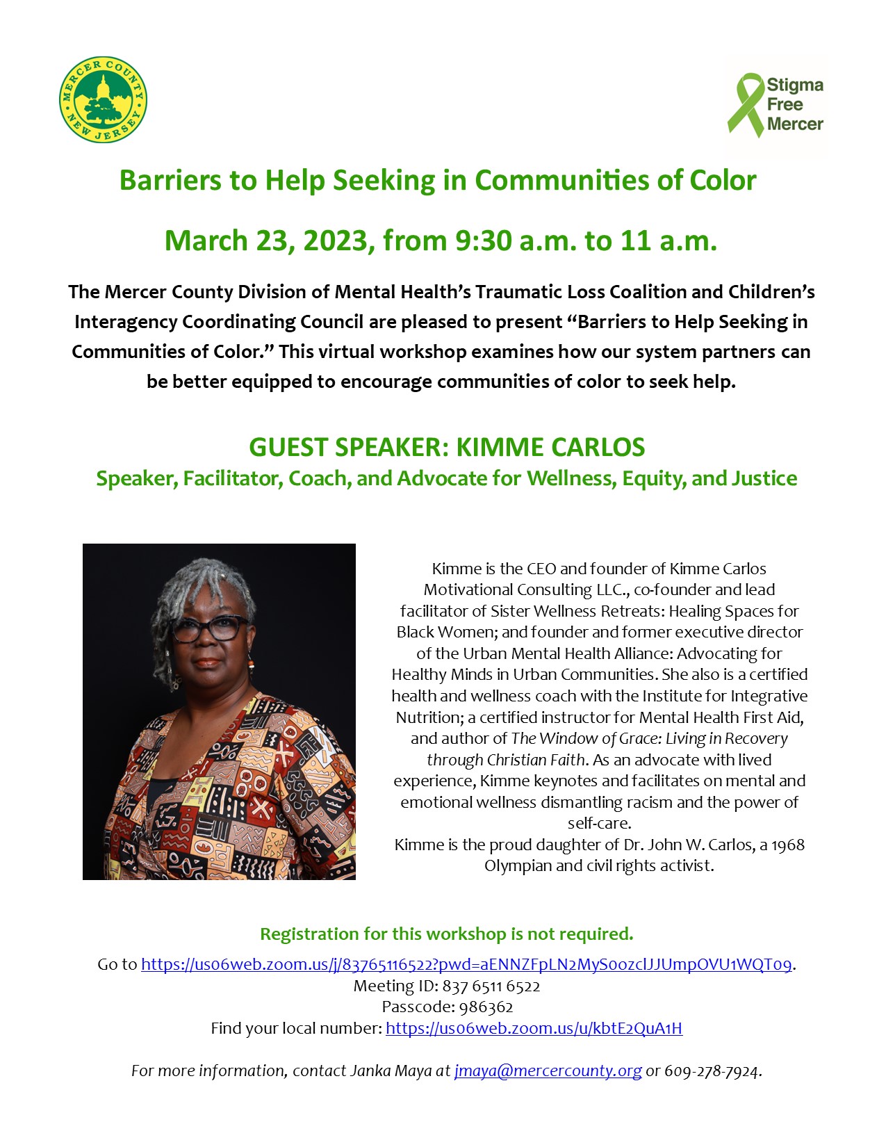 Kimme Carlos - Barriers to Help seeking in Communities of Color 2