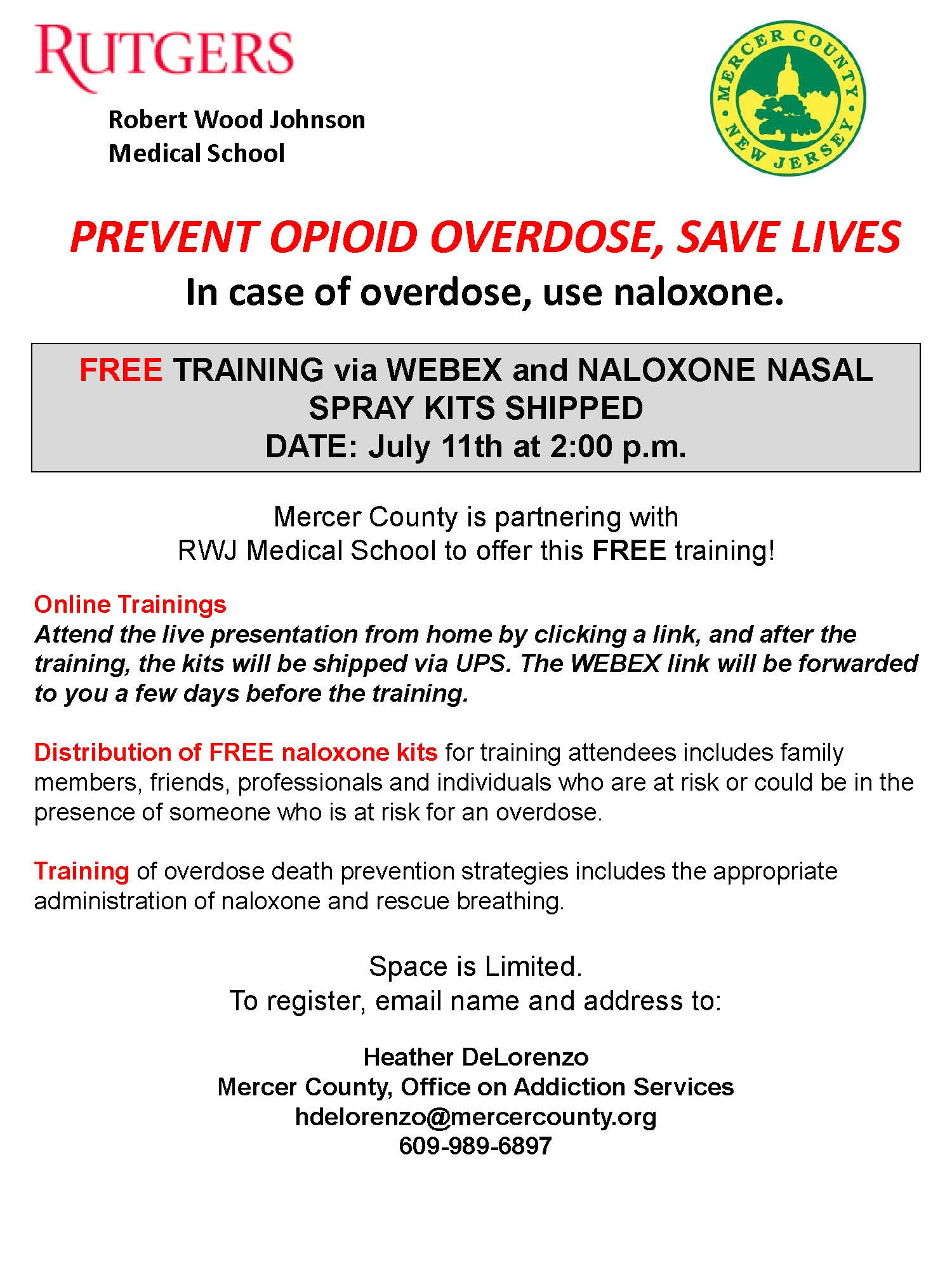 Naloxone Training July 11 2023