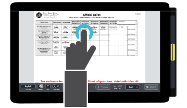 scan the ballot 1