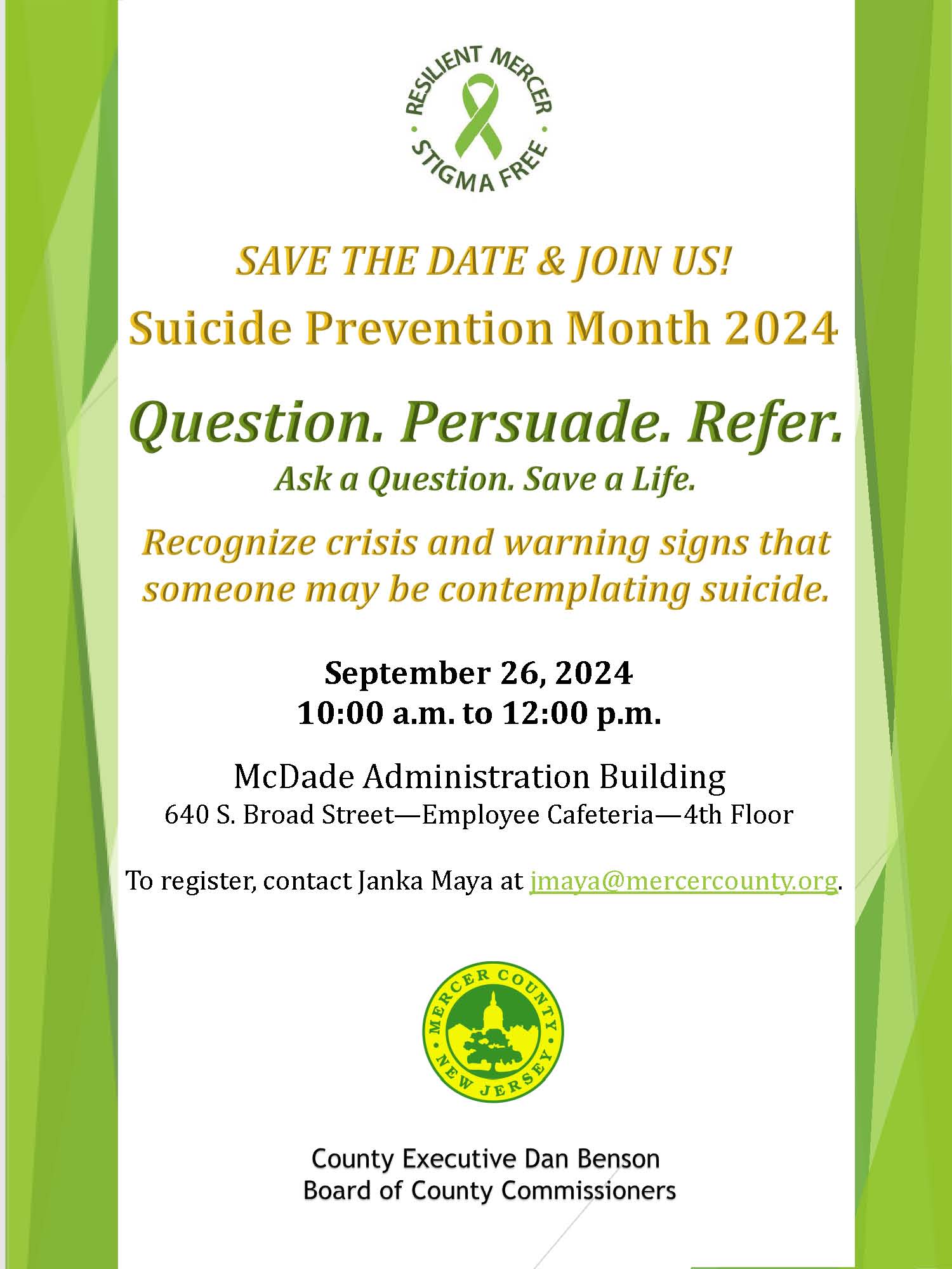 suicide awareness flyer 9.26.24