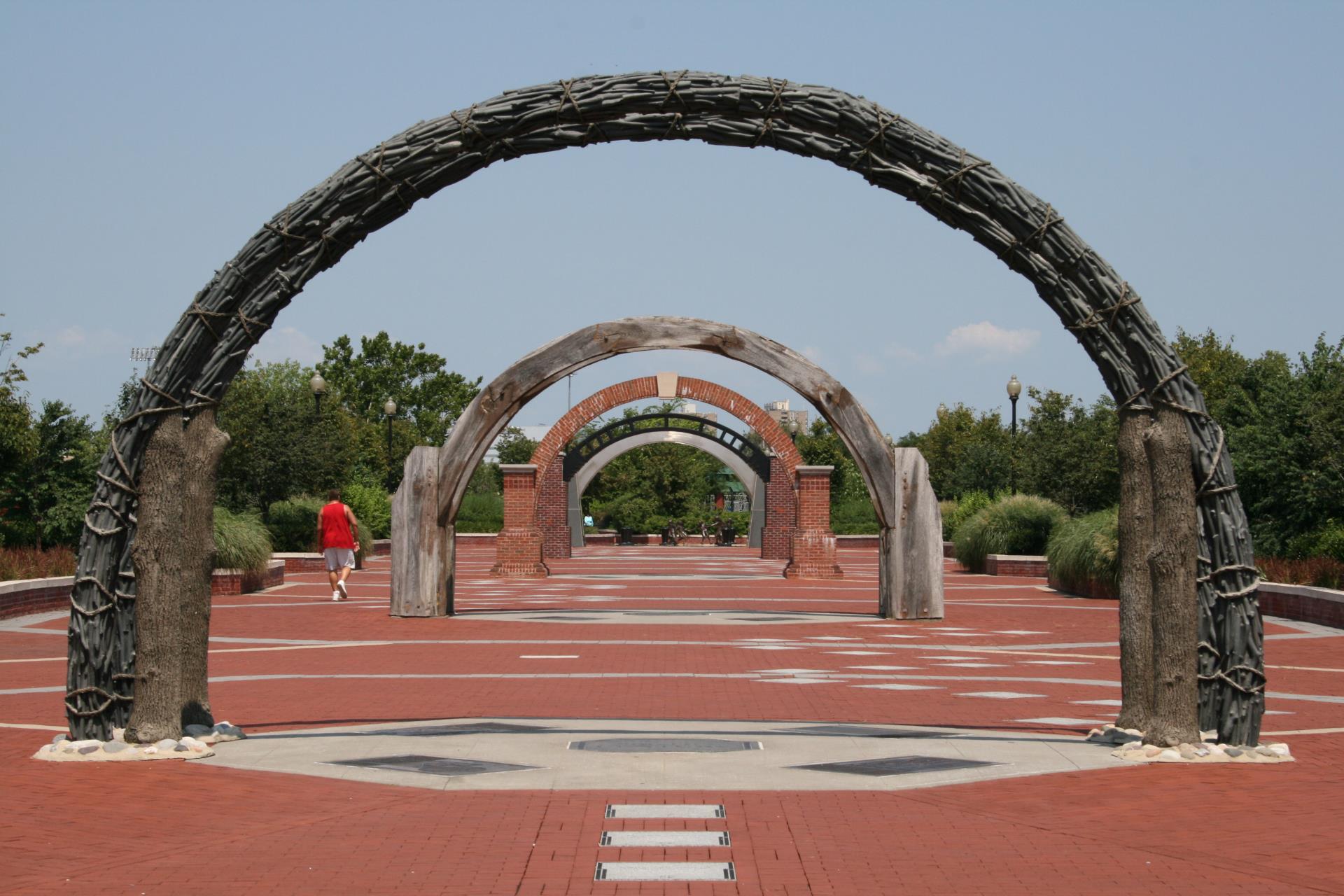 12 Riverwalk arches