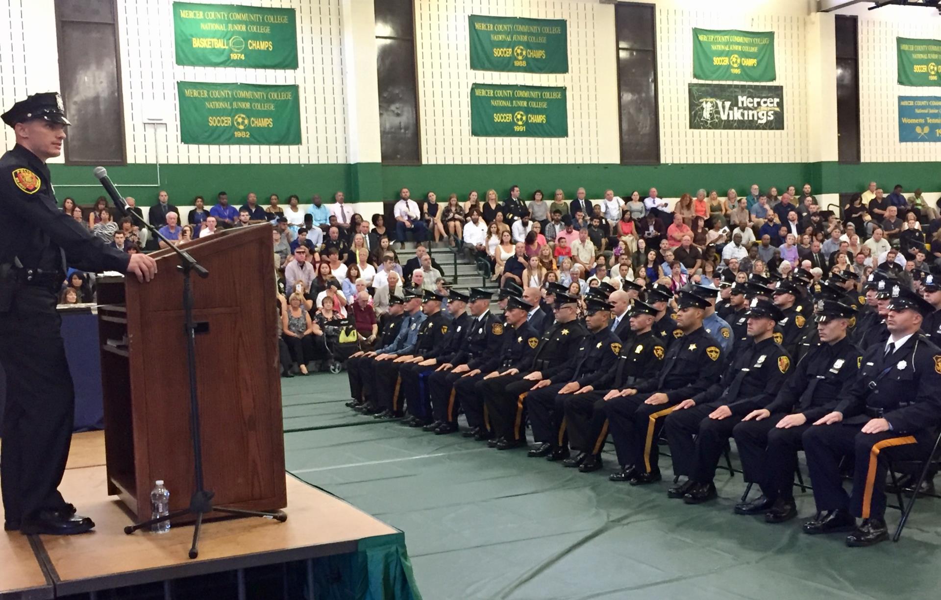 Mercer Police Academy graduation 9-28-17