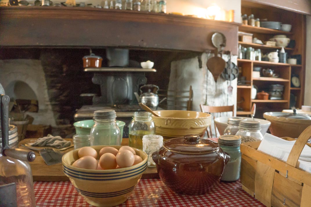 Howell Farm Winter Kitchen