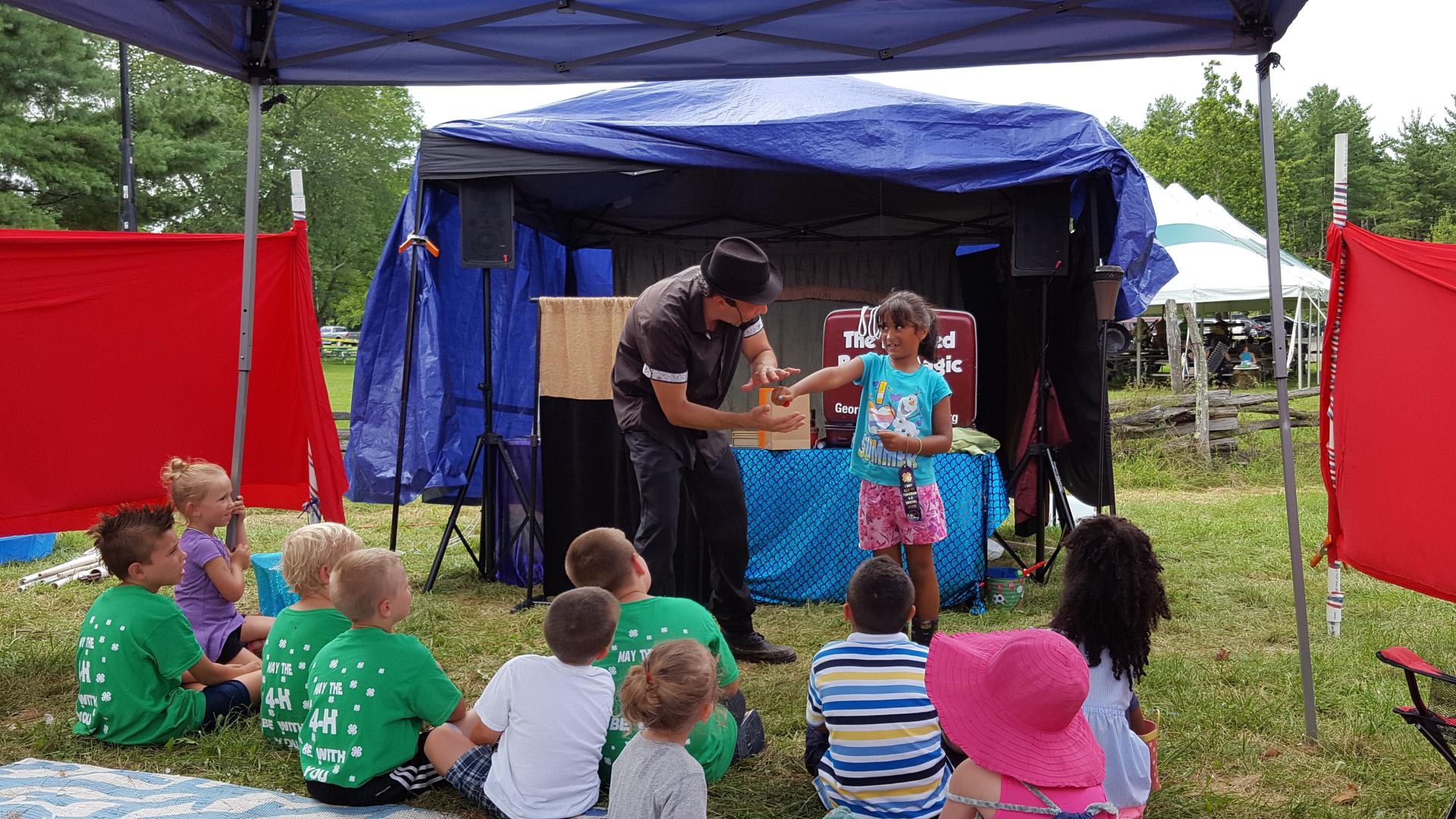 4-H Fair magic show