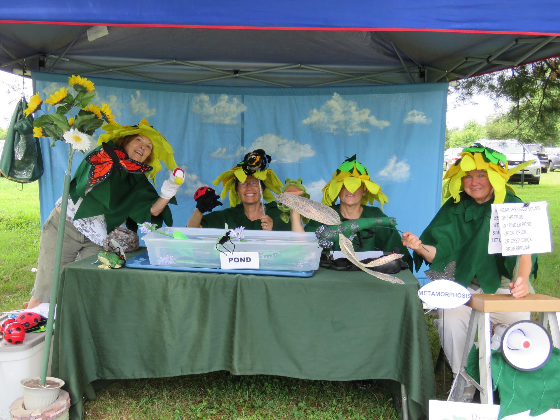 Insect Festival puppet show