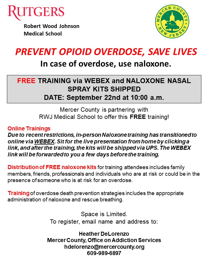 Naloxone Flyer Sept 22nd